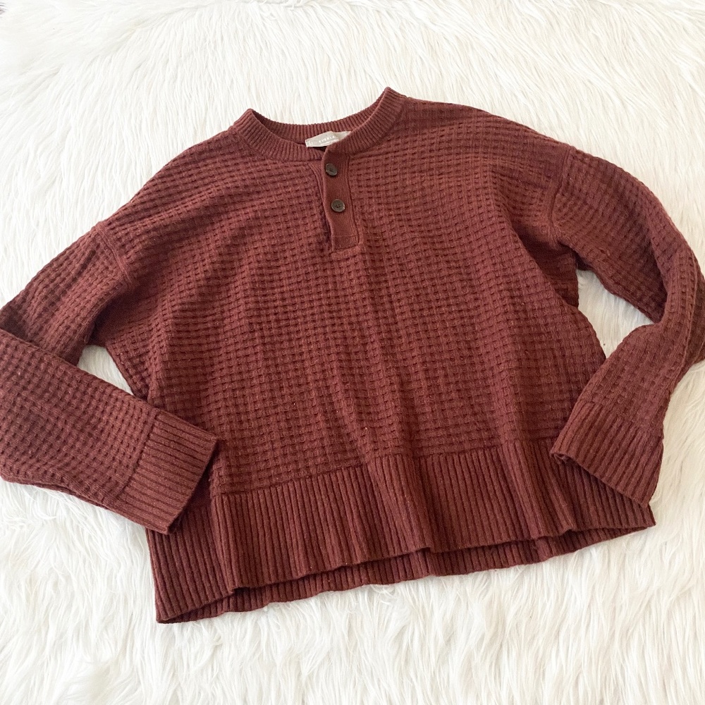 Everlane Burnt Red Sweater